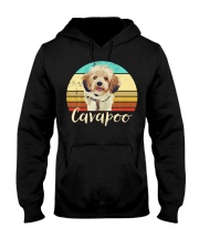 Cute Cavapoo Dog Vintage Pet Owner Graphic Hooded Sweatshirt thumbnail
