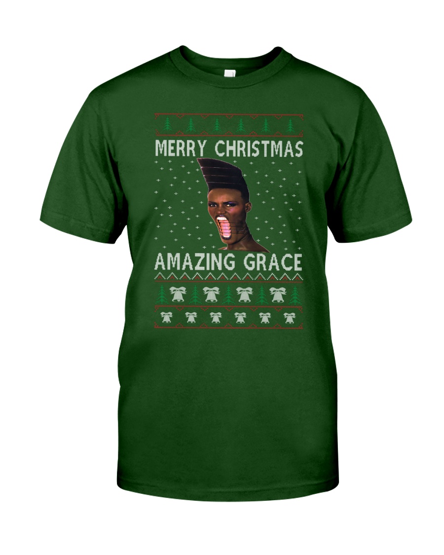 Amazing Grace Ugly Christmas Sweater Classic T-Shirt