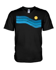 Sunset V-Neck T-Shirt tile