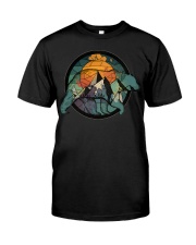 Bear Sunset Classic T-Shirt front