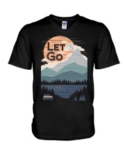 Let's Go V-Neck T-Shirt tile
