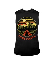 I Hate People Sleeveless Tee tile