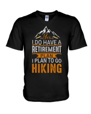 Plan Go Hiking V-Neck T-Shirt tile