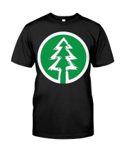 Simplistic Outdoor Tree Classic T-Shirt front