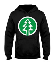 Simplistic Outdoor Tree Hooded Sweatshirt tile