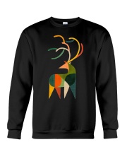 Geometric Deer Crewneck Sweatshirt tile