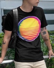 Sun Retro Classic T-Shirt apparel-classic-tshirt-lifestyle-front-112