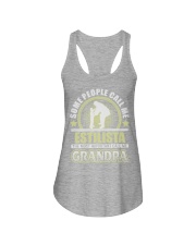 CALL ME ESTILISTA GRANDPA JOB SHIRTS Ladies Flowy Tank thumbnail