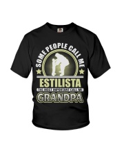 CALL ME ESTILISTA GRANDPA JOB SHIRTS Youth T-Shirt thumbnail