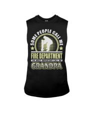CALL ME FIRE DEPARTMENT GRANDPA JOB SHIRTS Sleeveless Tee thumbnail