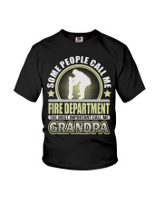CALL ME FIRE DEPARTMENT GRANDPA JOB SHIRTS Youth T-Shirt thumbnail