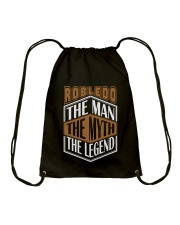 ROBLEDO THE MYTH THE LEGEND THING SHIRTS Drawstring Bag thumbnail