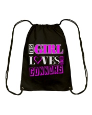 GIRL LOVES HER CONNORS SHIRTS Drawstring Bag thumbnail