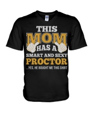 MOM HAS SEXY PROCTOR THING SHIRTS V-Neck T-Shirt thumbnail