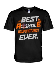 BEST ASSHOLE ACUPUNCTURIST EVER JOB SHIRTS V-Neck T-Shirt thumbnail