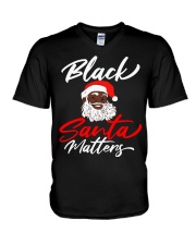 Afro Santa 06-2 V-Neck T-Shirt tile