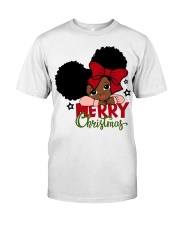 Kinky Natural Hair Afro Christmas 2 Premium Fit Mens Tee tile