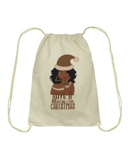 Have a melanin christmas lighter 2 Drawstring Bag tile