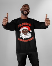 Afro Santa 06-6 Crewneck Sweatshirt apparel-crewneck-sweatshirt-lifestyle-front-05