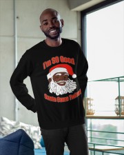Afro Santa 06-6 Crewneck Sweatshirt apparel-crewneck-sweatshirt-lifestyle-front-07