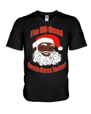 Afro Santa 06-6 V-Neck T-Shirt tile