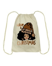 2-Afro Santa lighter 1 Drawstring Bag tile