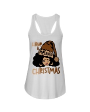 2-Afro Santa lighter 1 Ladies Flowy Tank tile