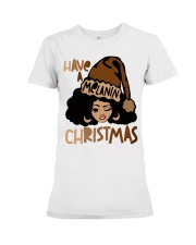 2-Afro Santa lighter 1 Premium Fit Ladies Tee tile