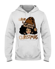 2-Afro Santa lighter 1 Hooded Sweatshirt tile