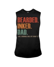 Bearded Inked Black Dad Sleeveless Tee tile