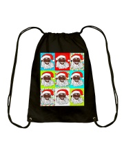 Afro Santa 06-15 Drawstring Bag tile