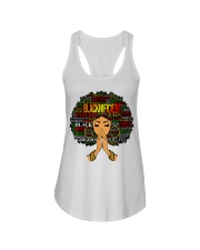Blacknificent Words Art Afro Natural Hair Black Ladies Flowy Tank tile