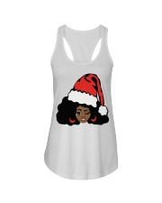 Afro Santa-20 Ladies Flowy Tank tile