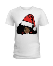 Afro Santa-20 Ladies T-Shirt tile