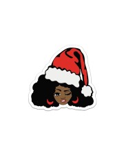 Afro Santa-20 Sticker tile
