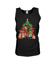 Afro Santa-8 Unisex Tank tile