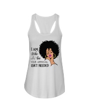 Afro woman-1-1 Ladies Flowy Tank tile