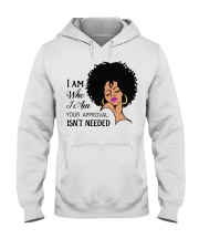 Afro woman-1-1 Hooded Sweatshirt tile