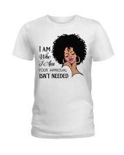 Afro woman-1-1 Ladies T-Shirt tile