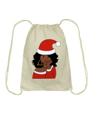 4-Afro Santa lighter 1 Drawstring Bag tile