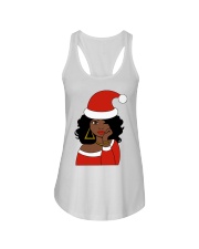 4-Afro Santa lighter 1 Ladies Flowy Tank tile