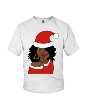 4-Afro Santa lighter 1 Youth T-Shirt tile