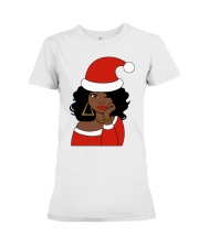 4-Afro Santa lighter 1 Premium Fit Ladies Tee tile