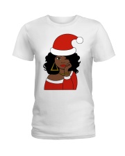 4-Afro Santa lighter 1 Ladies T-Shirt tile