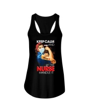 Keep Calm And Let The Nurse Handle It T-Shirt Ladies Flowy Tank thumbnail