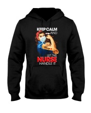 Keep Calm And Let The Nurse Handle It T-Shirt Hooded Sweatshirt thumbnail