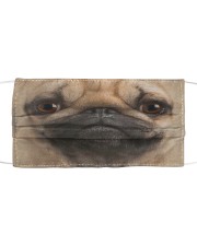 Love Pug Cloth face mask front