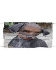 Funy Face Dog Cloth face mask front