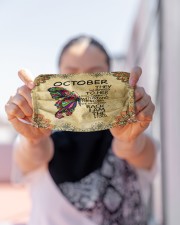 October Girl Cloth face mask aos-face-mask-lifestyle-07