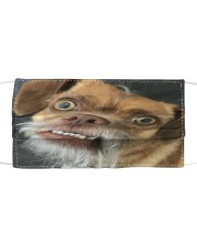 Funy Face Dog Cloth face mask front